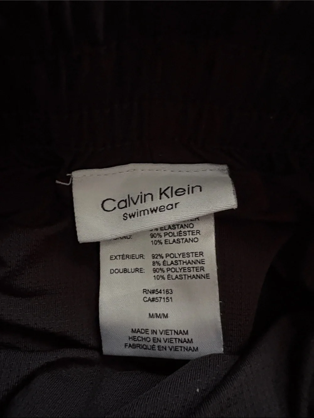Calvin Klein Men’s Swim Trunks